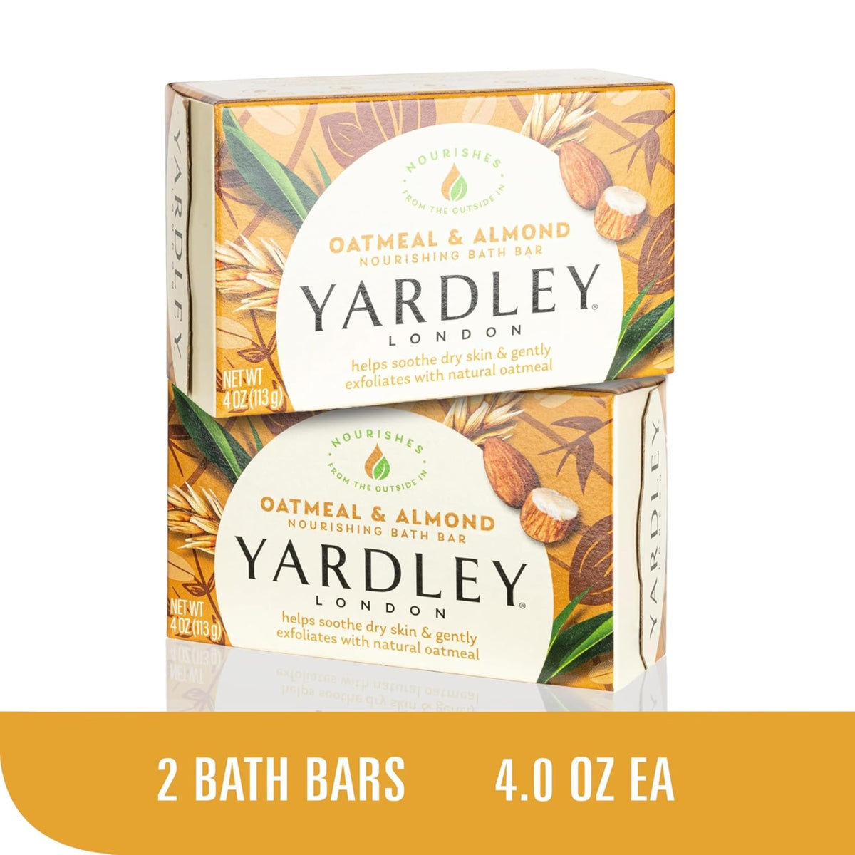 Yardley London Lemon Verbena label detail conveying bright citrus tone