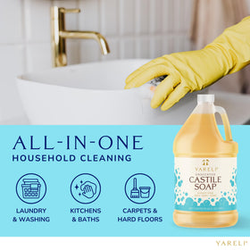 YARELI bucket and mop scene for multi-surface floor cleaning