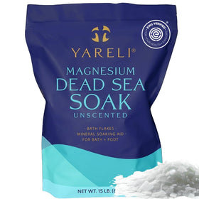 YARELI front bag showing label and 15 lb packaging for convenient storage