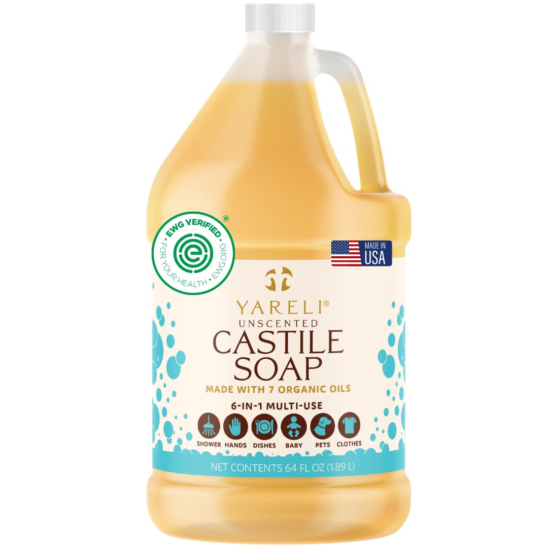 YARELI front packaging 64oz jug showing clean design and value