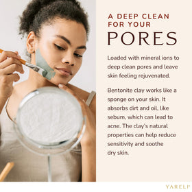 YARELI product label and ingredient panel, highlighting USA-sourced packaging benefit