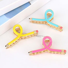 YARIEW clip worn by teacher in classroom for playful professional look
