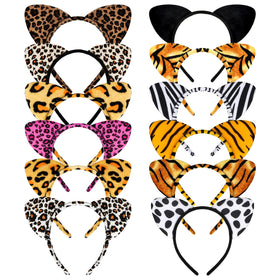 YARIEW front view of twelve headbands showing variety and ready-to-wear benefit