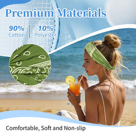 YARIEW knotted front detail highlighting boho style and secure fit advantage