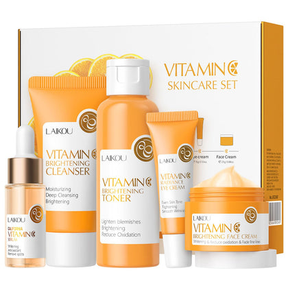 Yasovigi front box packaging showing the five-piece set and gift-ready design