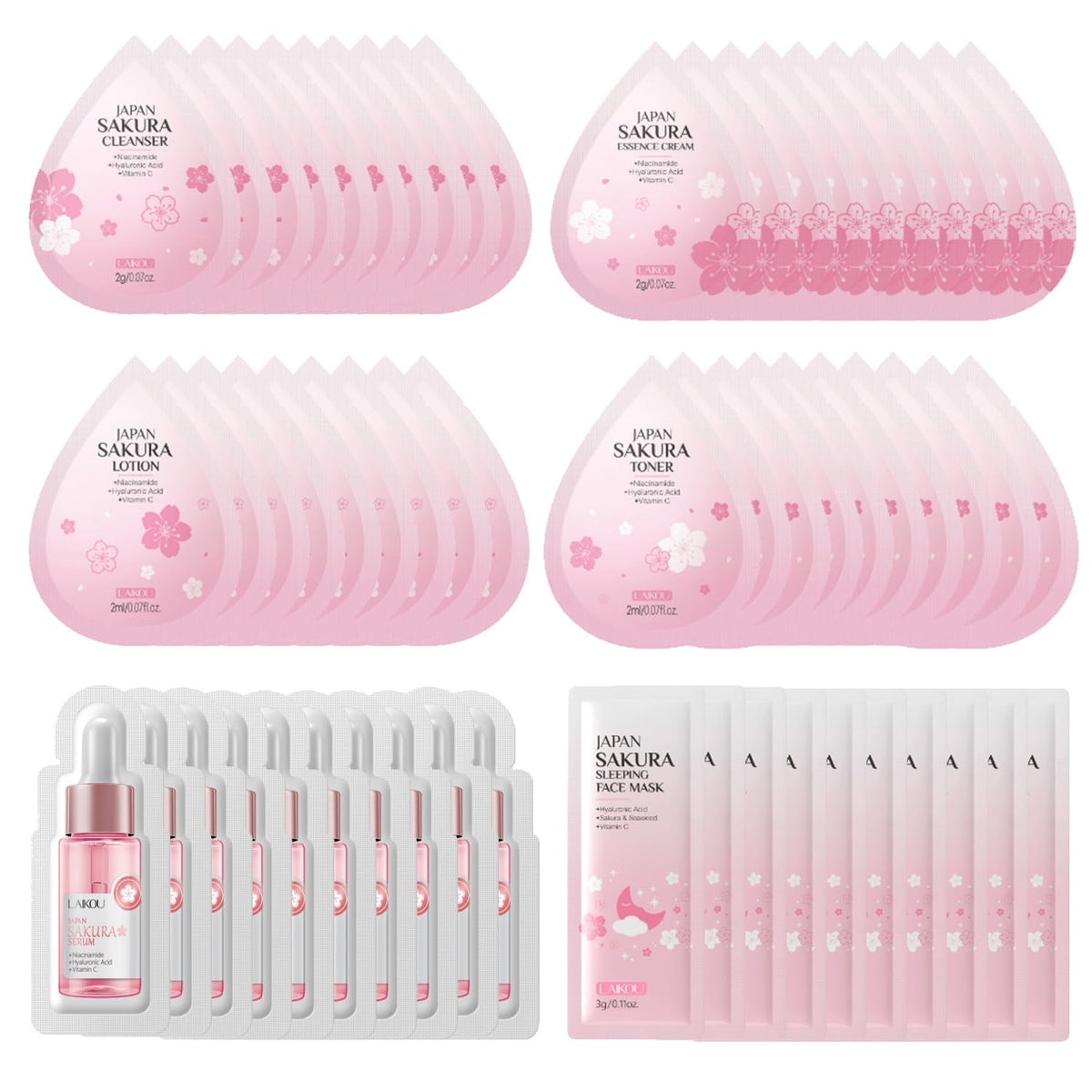Yasovigi front packaging showing compact travel skincare set convenience