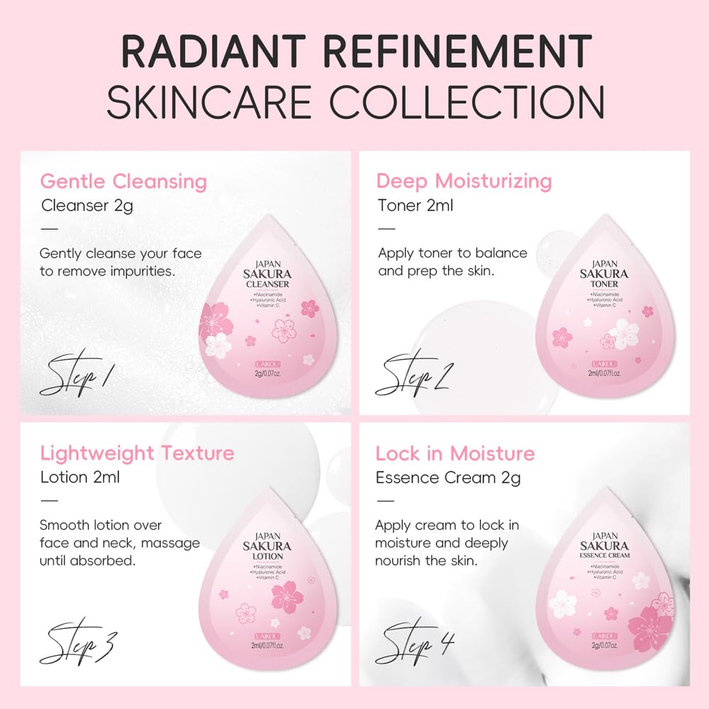 Yasovigi label ingredient list showing sakura and plant-based ingredients