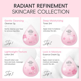 Yasovigi label ingredient list showing sakura and plant-based ingredients