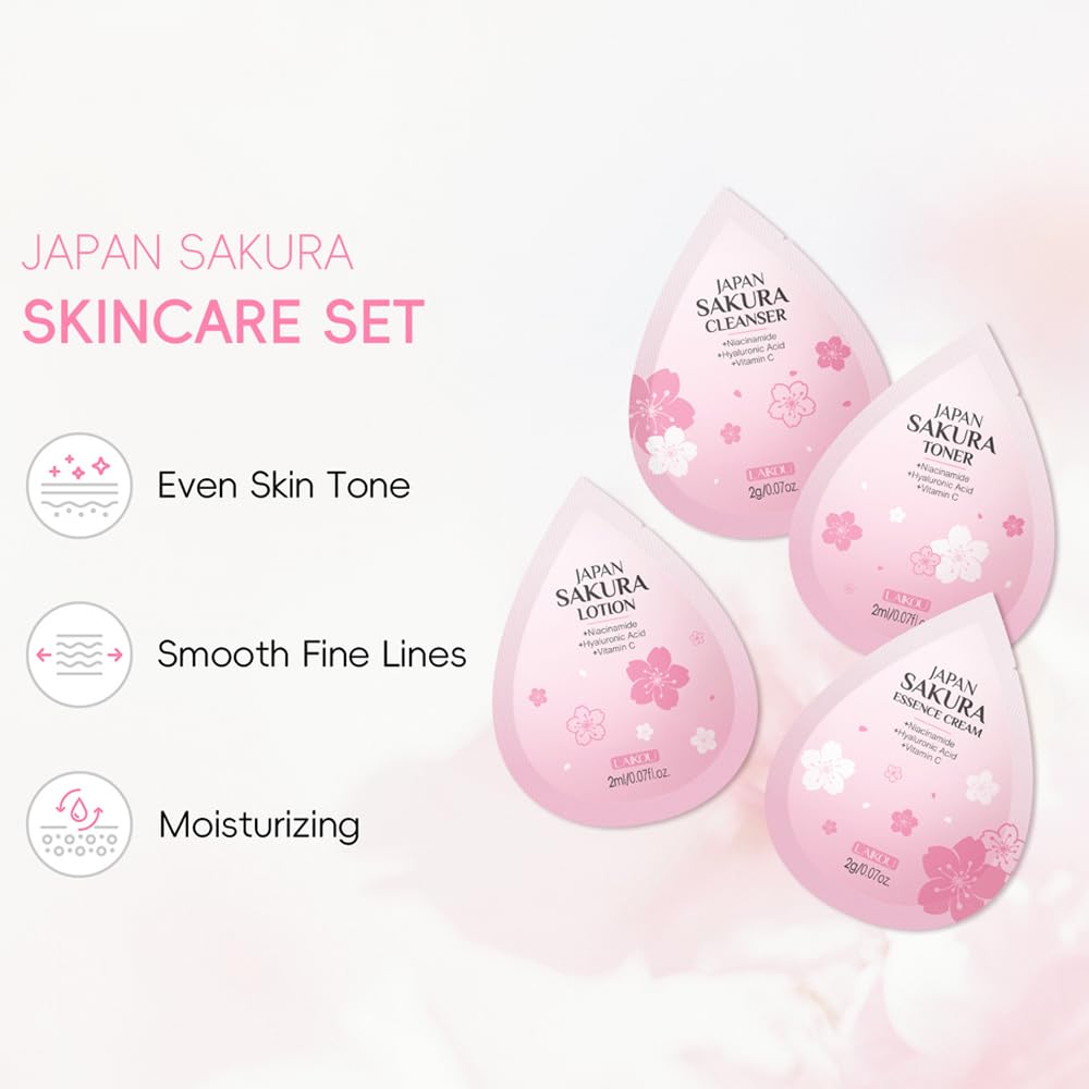 Yasovigi serum dropper detail highlighting concentrated sakura benefits