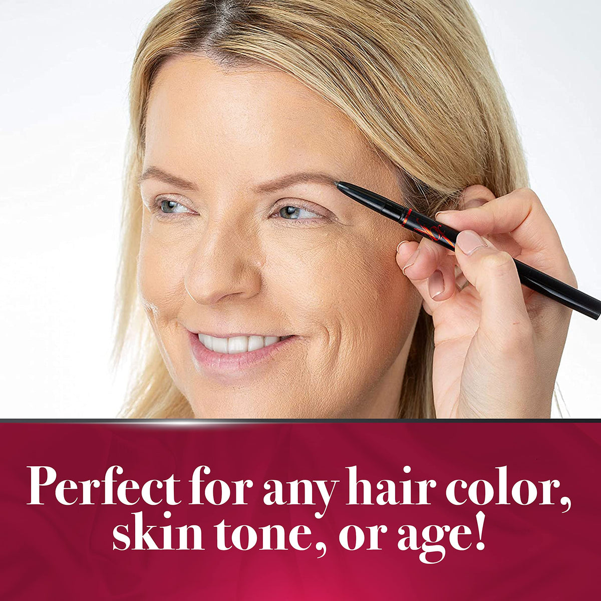 ybf lifestyle shot in makeup bag showing portability and on-the-go use