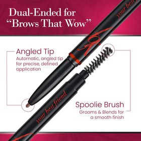 ybf spoolie brush detail demonstrating blending for natural brows