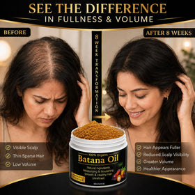 YBW Batana being warmed between hands for easy application