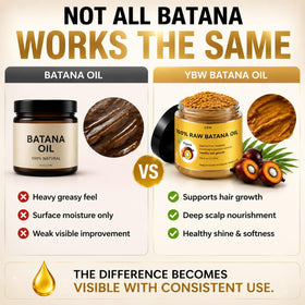 YBW jar on bathroom shelf in lifestyle setting suggesting daily natural routine
