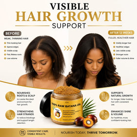 YBW close-up of batana paste texture highlighting rich, moisturizing consistency