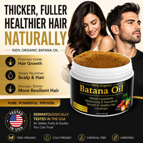 YBW Batana close-up texture revealing rich buttery consistency