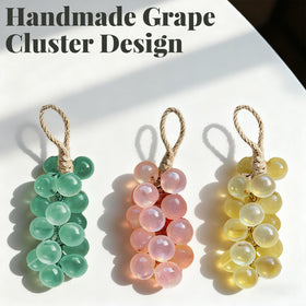 YcaeyLnaR grape soap hanging by rope for easy storage and quick drying