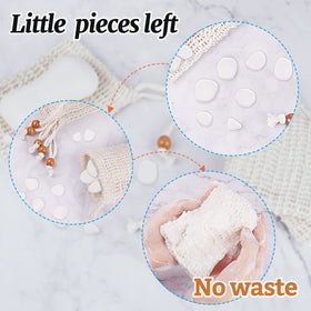 Ycolama soap pouch held in hand demonstrating size and grip advantage