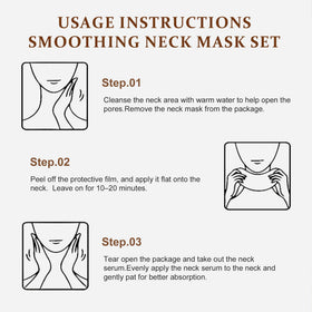 Ycz kit applied on model neck demonstrating smoother, lifted-looking skin