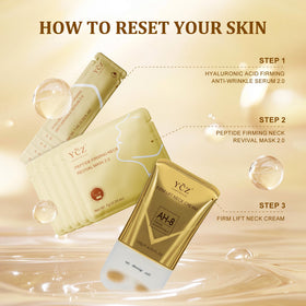 Ycz lifting cream with dual roller highlighting precise massage and absorption