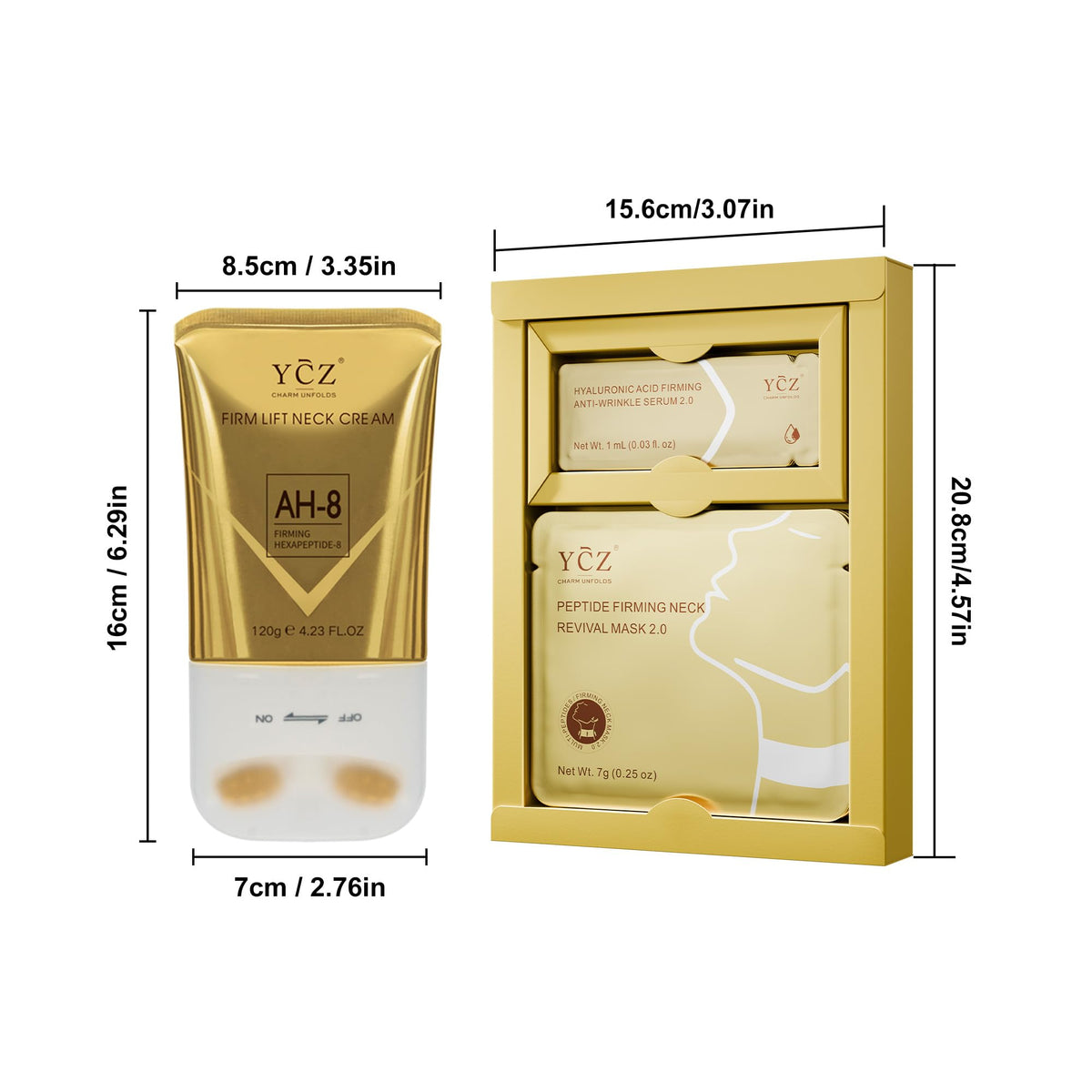 Ycz product held in hand for scale conveying compact at-home spa convenience