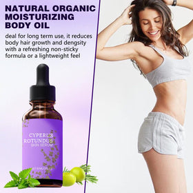 Yee hfafa applying serum to underarm, soothes skin after hair removal