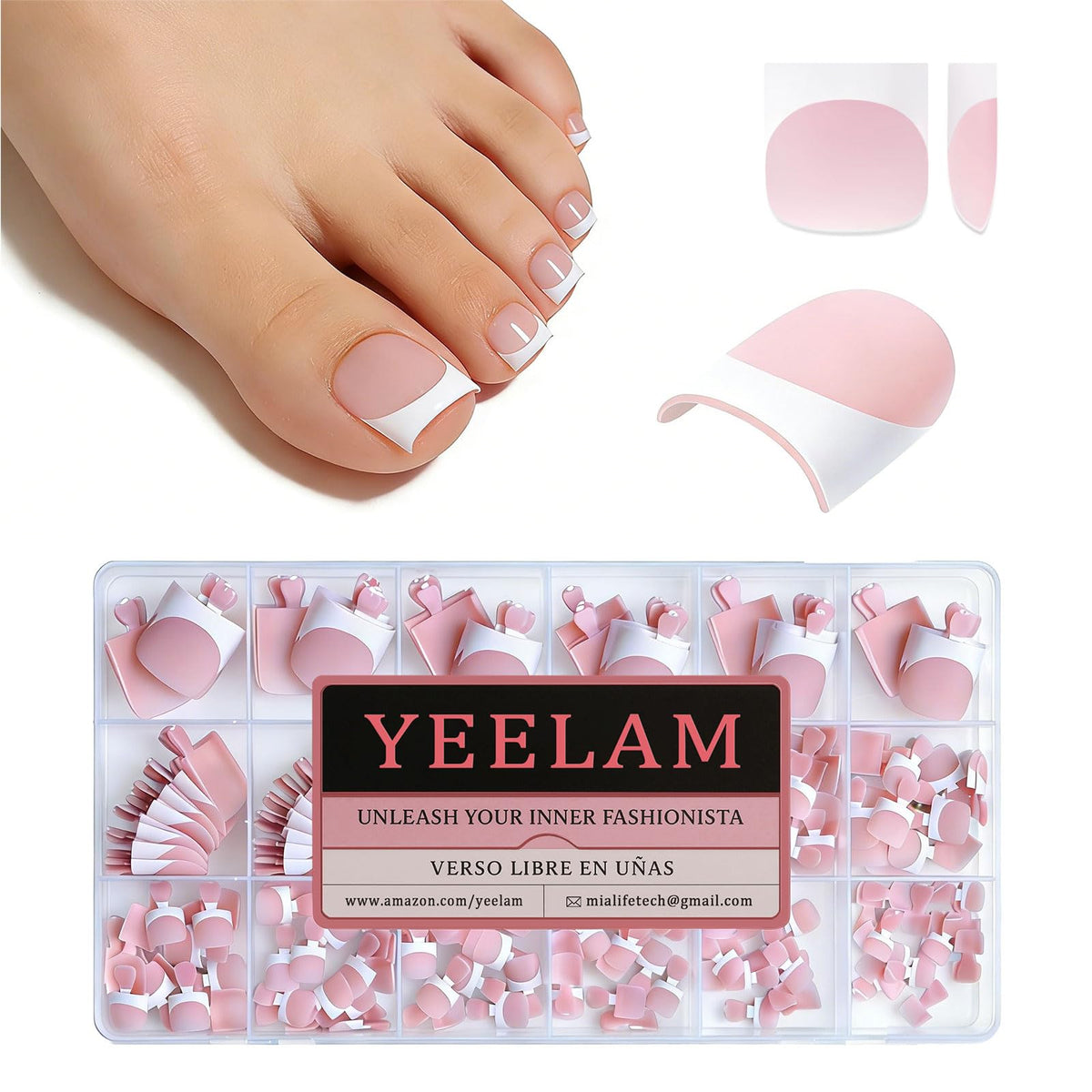 YeeLam front packaging showing 240-piece value pack and branding benefits