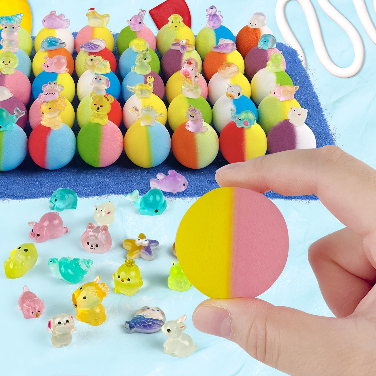 Yekery product label listing ingredients and ten kid-friendly scents for safety