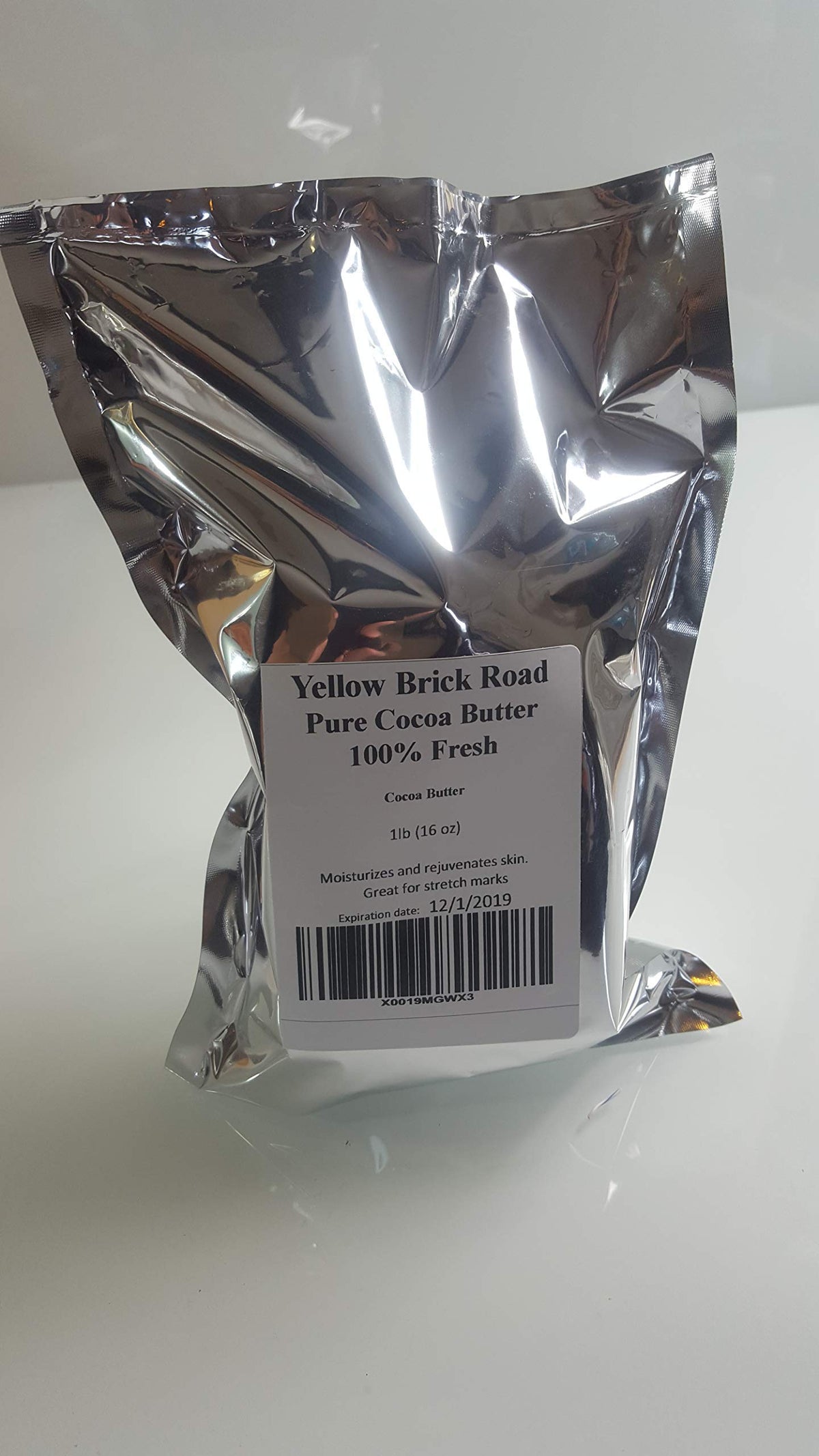 Yellow Brick Road cocoa butter melting in a bowl for DIY skincare and craft use
