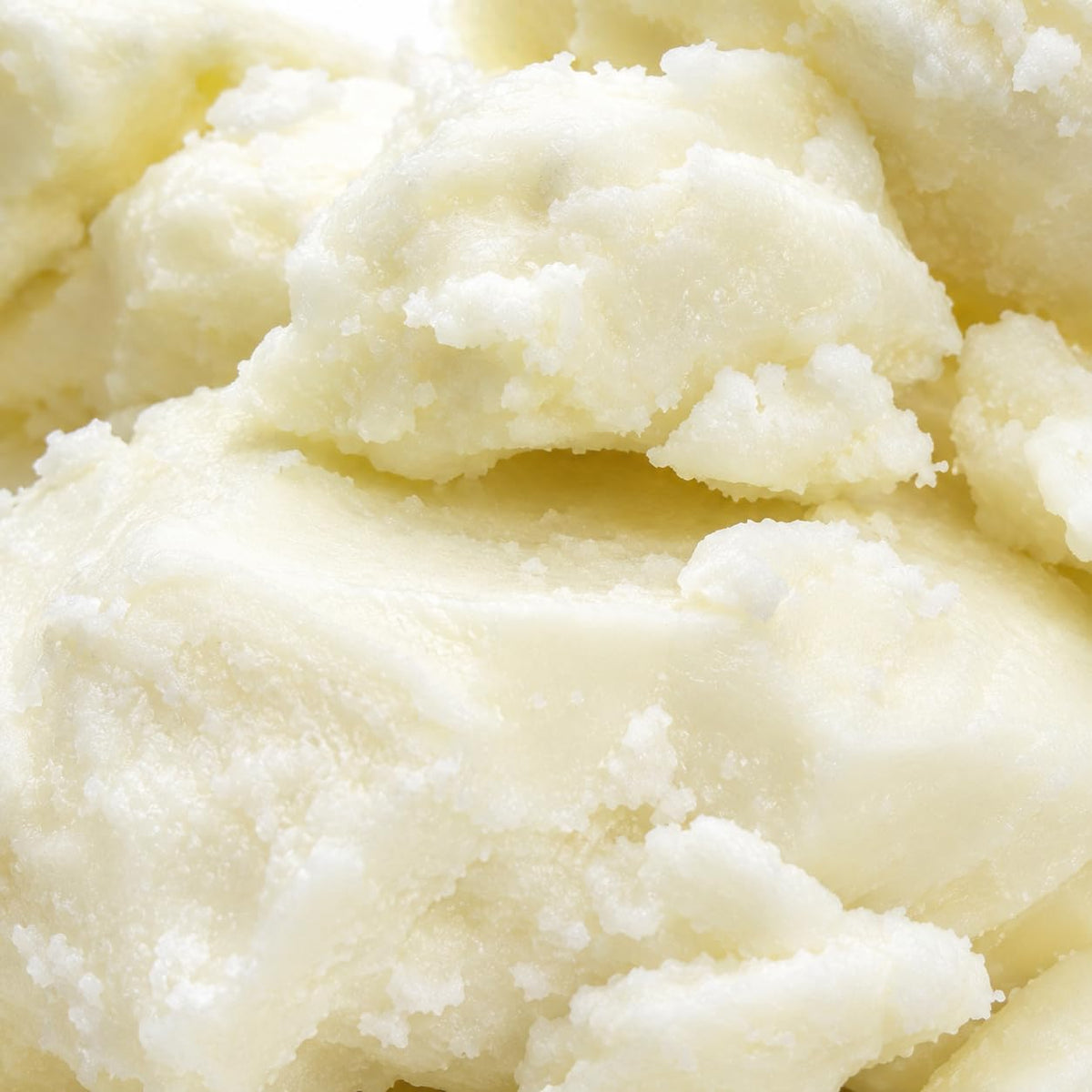 Yellow Brick Road shea butter being warmed on hands for easy application and hydration