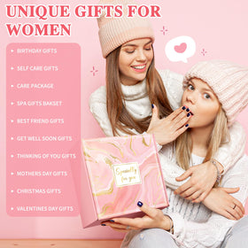 YENCHORN lifestyle scene of gift box in cozy room showing ready-to-give appeal