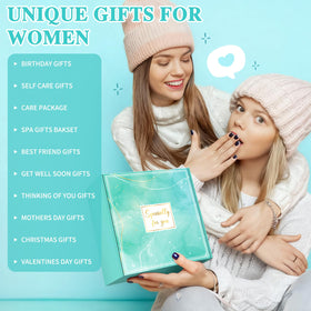 YENCHORN gift basket in a cozy living room scene, evokes comfort and relaxation
