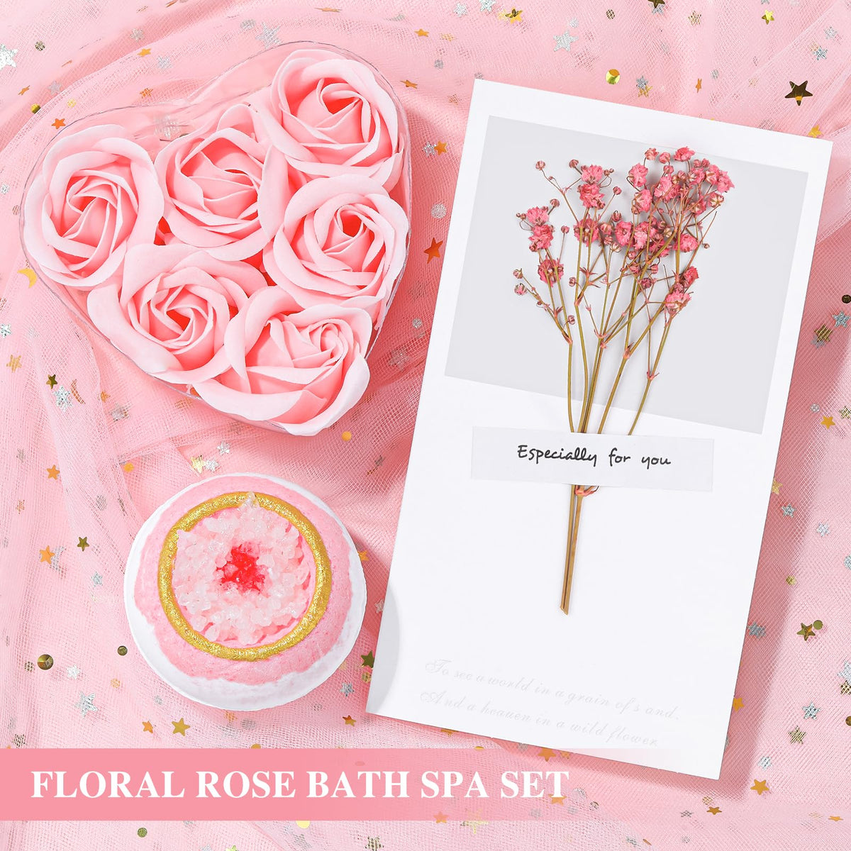 YENCHORN soy candle and bath bomb styled to create a clean aromatic spa moment