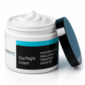 YEOUTH front jar showing 4 oz face cream for everyday hydration