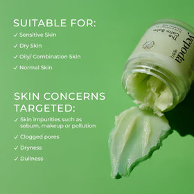 Yepoda close-up ingredient label highlighting olive and coconut oils benefit