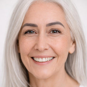 YES.EYE DO application on brow illustrating how it fills sparse areas naturally