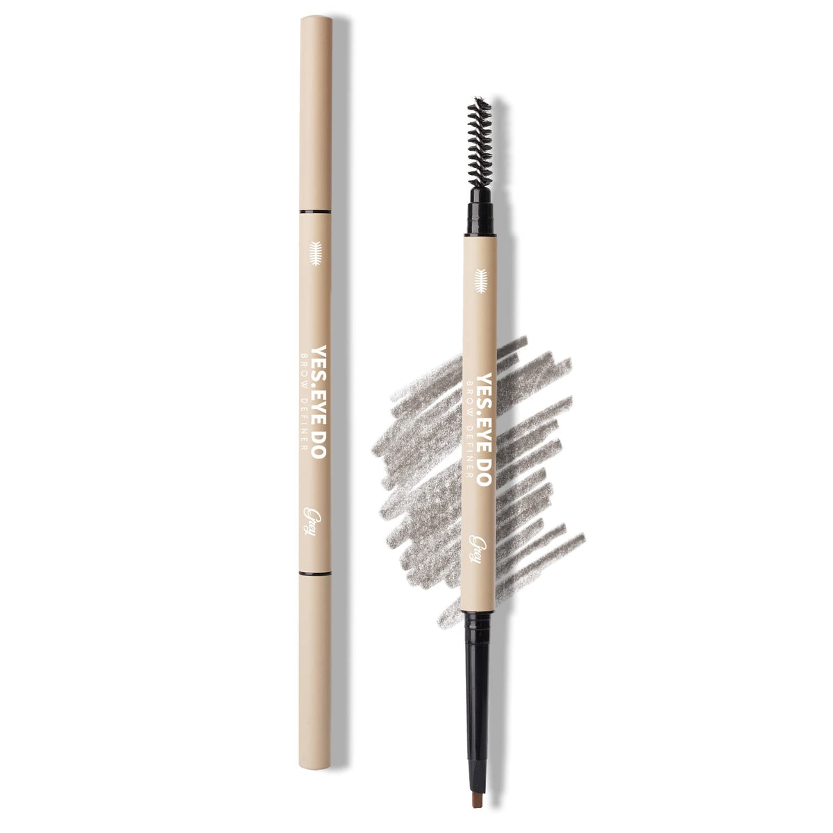 YES.EYE DO front packaging showing pencil and branding, easy travel use