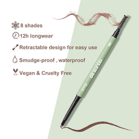 YES.EYE DO application on mature brow creating natural definition