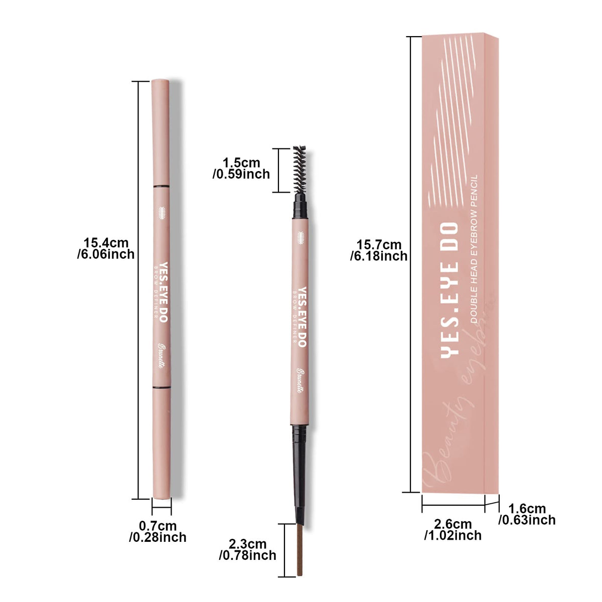 YES.EYE DO label and ingredients panel highlighting gentle formulation transparency
