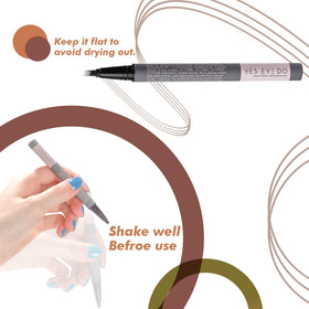 YES.EYE DO product packaging and label showing shade Grey Mist and instructions