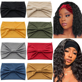 Yeshan front view of all eight headbands showing variety and convenience