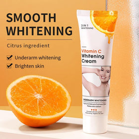 Yeweian application on underarm illustrating targeted spot treatment benefit