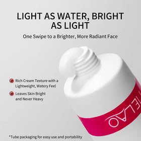 Yeweian cream spread on hand demonstrating absorbent, non-greasy hydration