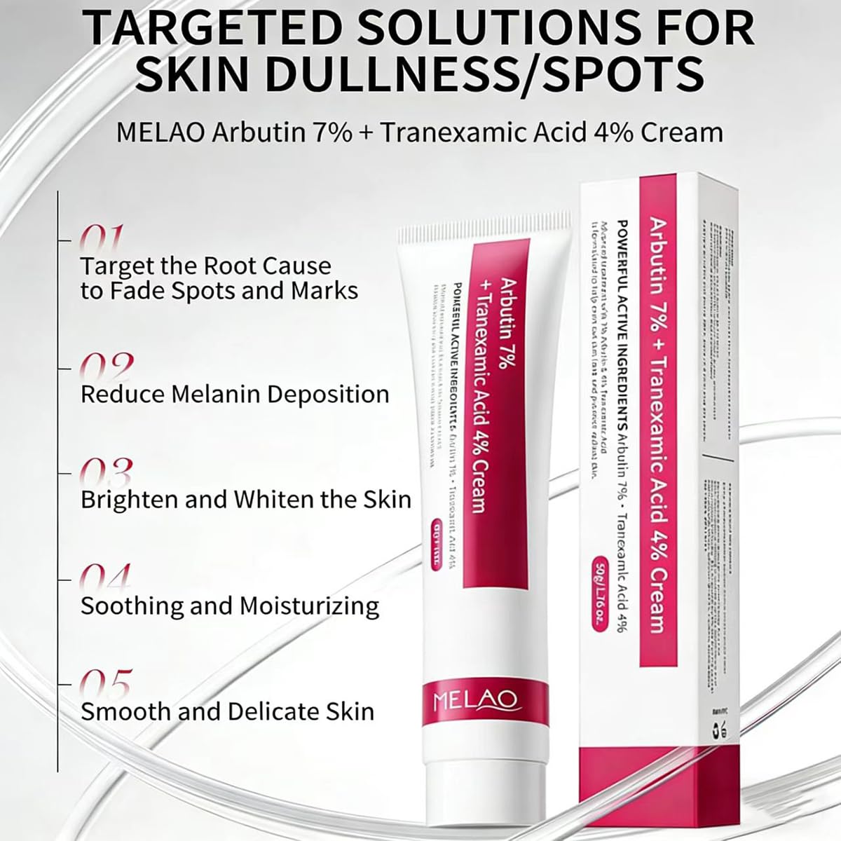 Yeweian ingredient label closeup showing actives for targeted spot care