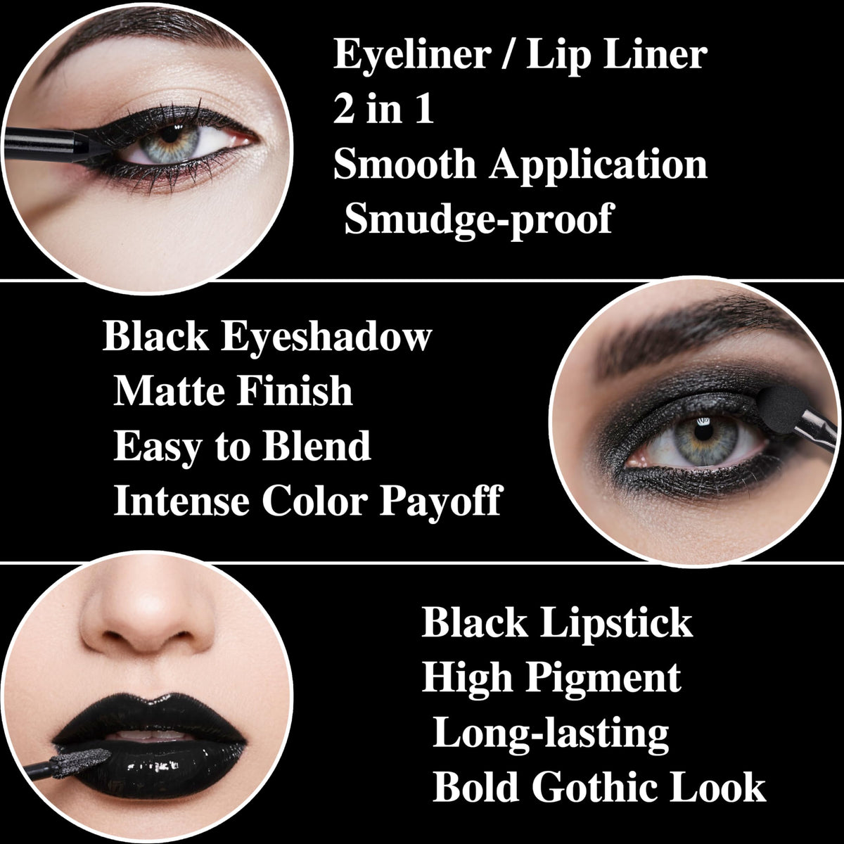 Yeweian mini brush blending eyeshadow on skin for seamless smokey finish