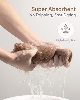 YFONG microfiber close-up texture demonstrating fast absorption