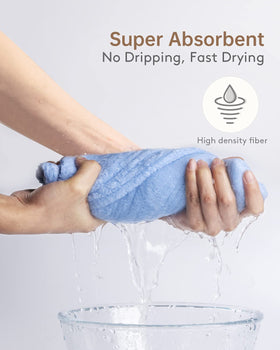 YFONG microfiber close-up revealing soft, dense fibers for fast absorption