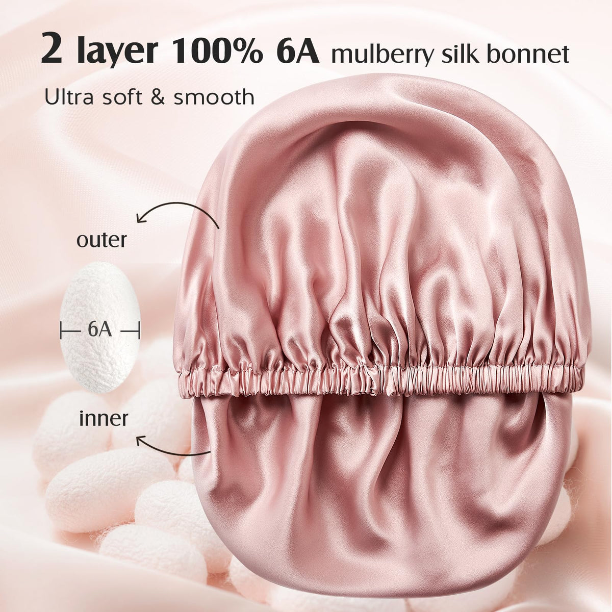 YFONG close-up silk weave highlighting 22 momme durability benefit
