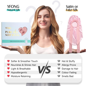YFONG elastic tie and fixed forehead loops detail, ensures secure comfortable hold