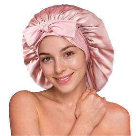 YFONG front packaging showing pink silk bonnet and gift box benefit gifting