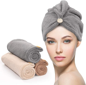 YFONG front packaging showing three towel colors and benefits